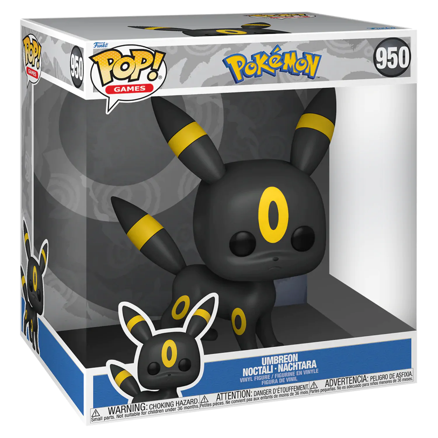Pokemon Super Velká Jumbo Funko POP! Vinylová Figurka Umbreon (EMEA) 25 cm fotografii produktu