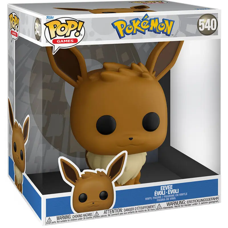 Pokemon Super velikosti Obří POP! Vinylová Figurka Eevee (EMEA) 25 cm fotografii produktu