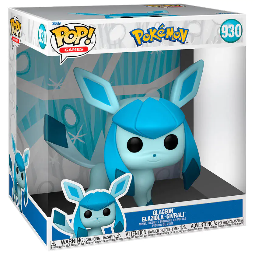 Pokemon Super Sized Jumbo POP! Vinylová figurka Glaceon (EMEA) 25 cm fotografii produktu