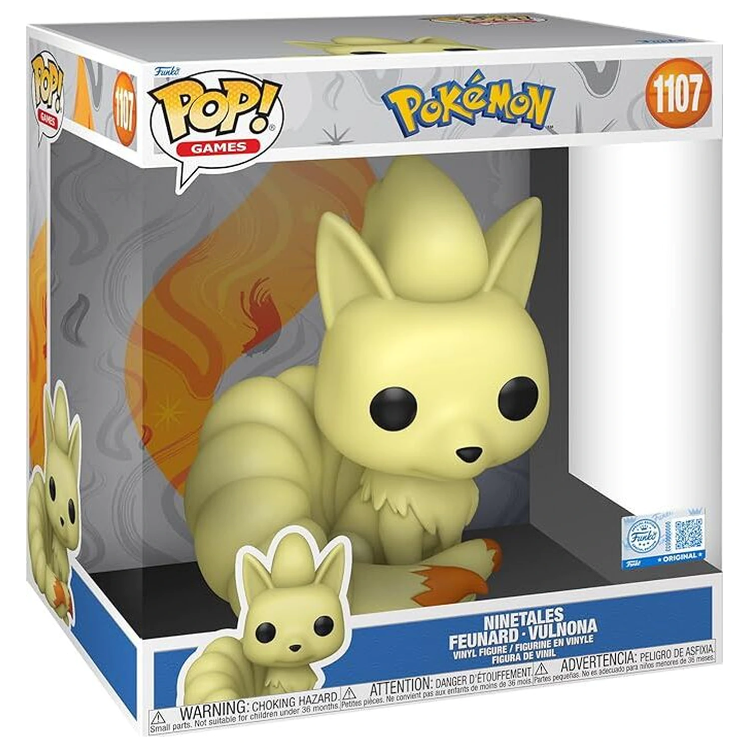 Pokemon Obří Jumbo Funko POP! Vinylová figurka Ninetales 25 cm fotografii produktu