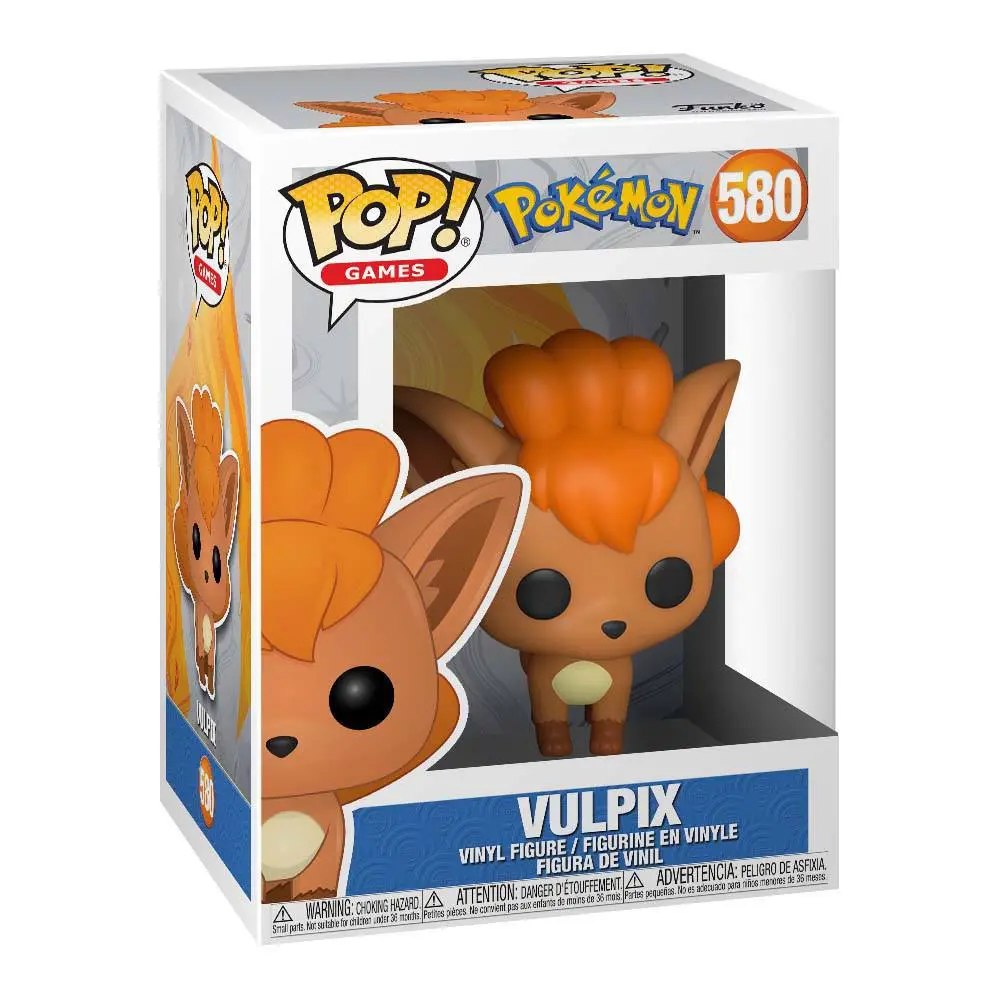 Pokemon Super Sized Jumbo POP! Vinyl Figurka Vulpix (EMEA) 25 cm fotografii produktu