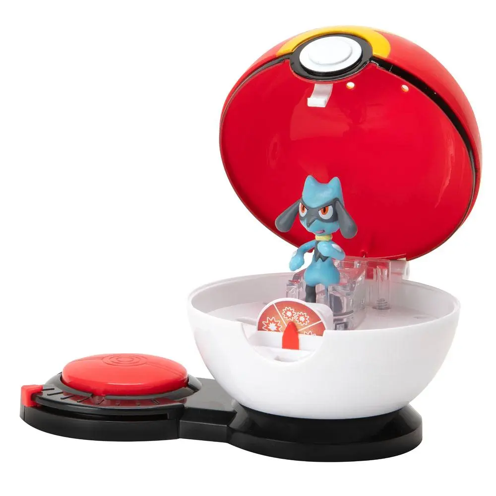 Pokémon Surprise Attack Game Charmander #1 s Poké Ball proti Riolu s Repeat Ball fotografii produktu