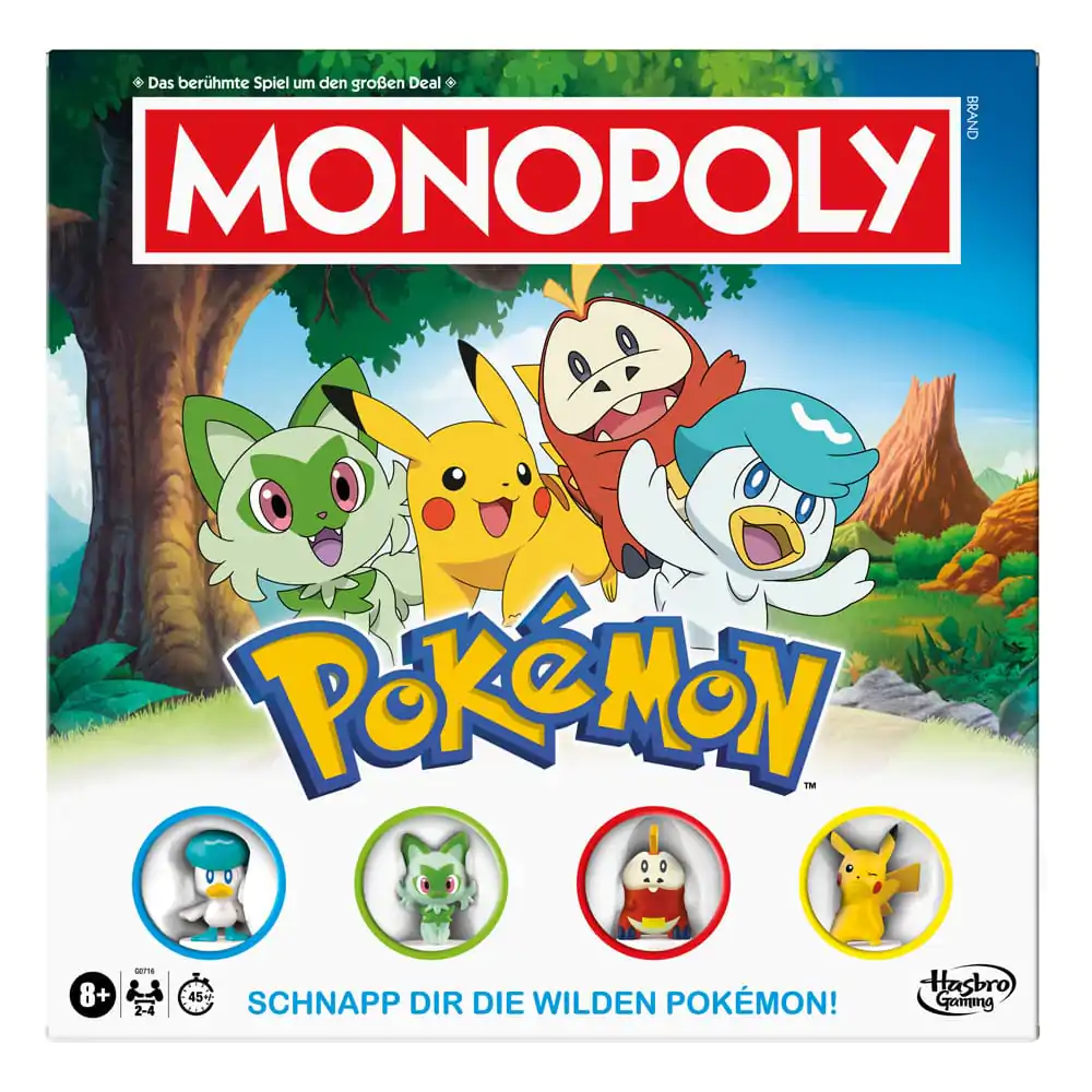 Pokémon Stolní hra Monopoly *Německá verze* fotografii produktu