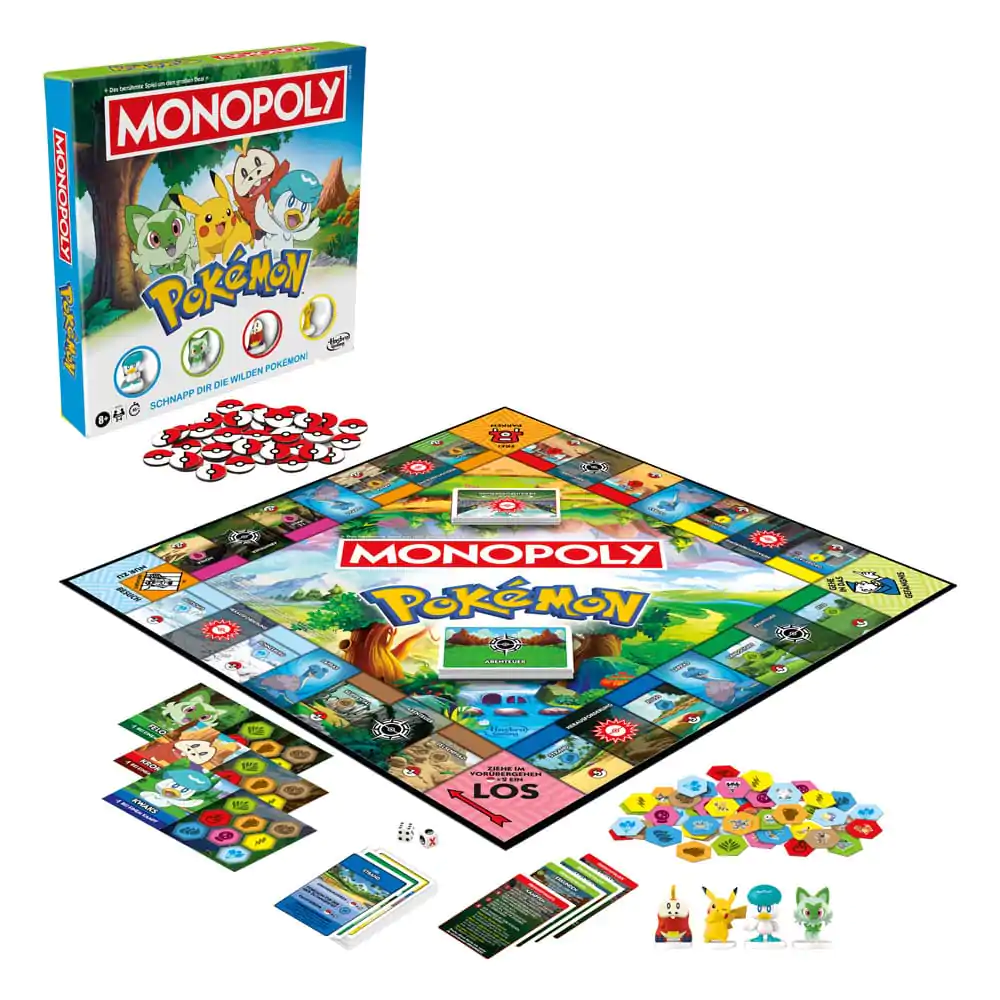 Pokémon Stolní hra Monopoly *Německá verze* fotografii produktu