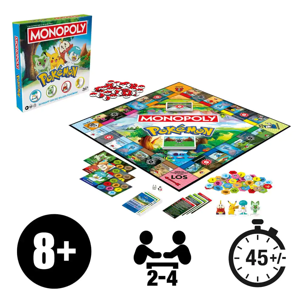 Pokémon Stolní hra Monopoly *Německá verze* fotografii produktu