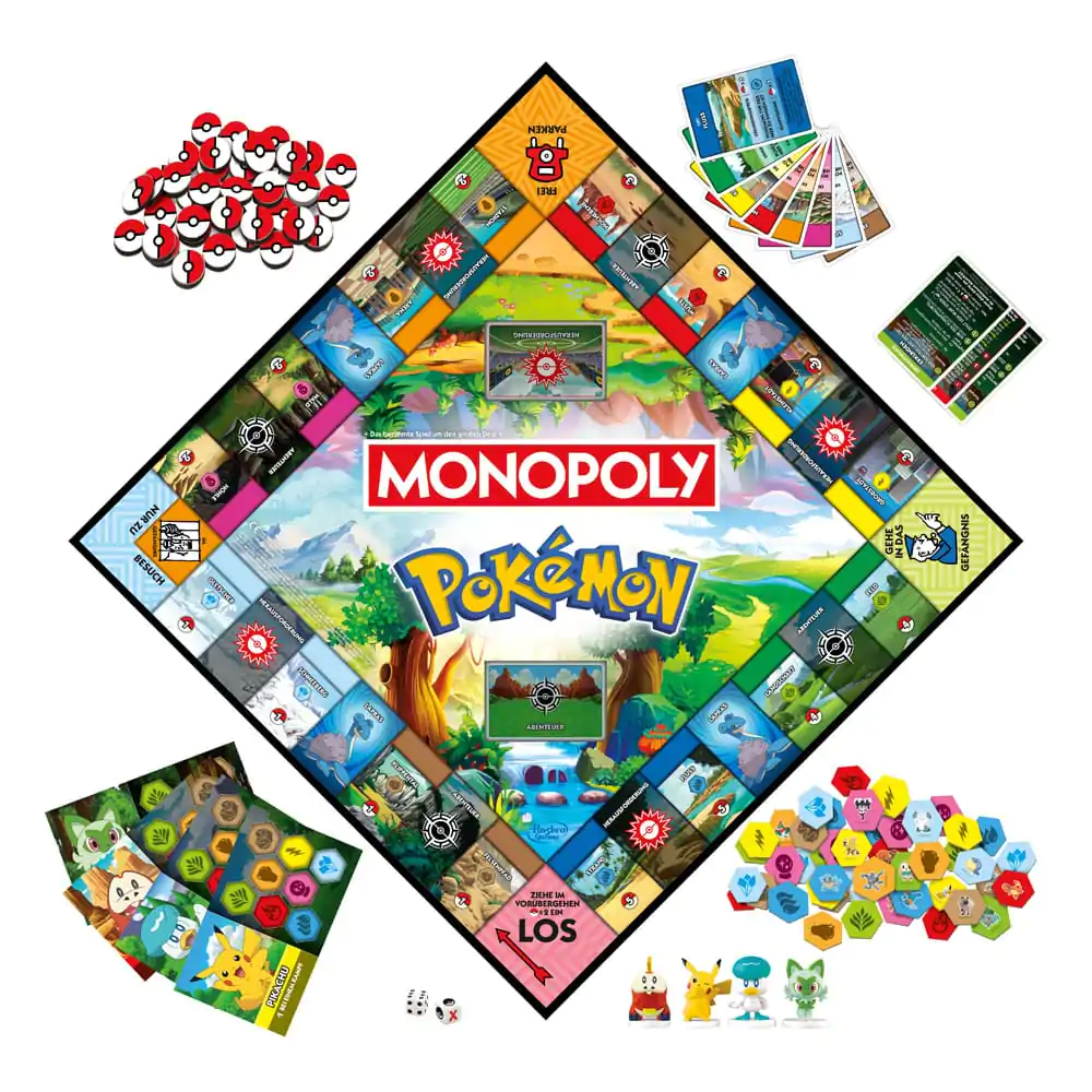 Pokémon Stolní hra Monopoly *Německá verze* fotografii produktu