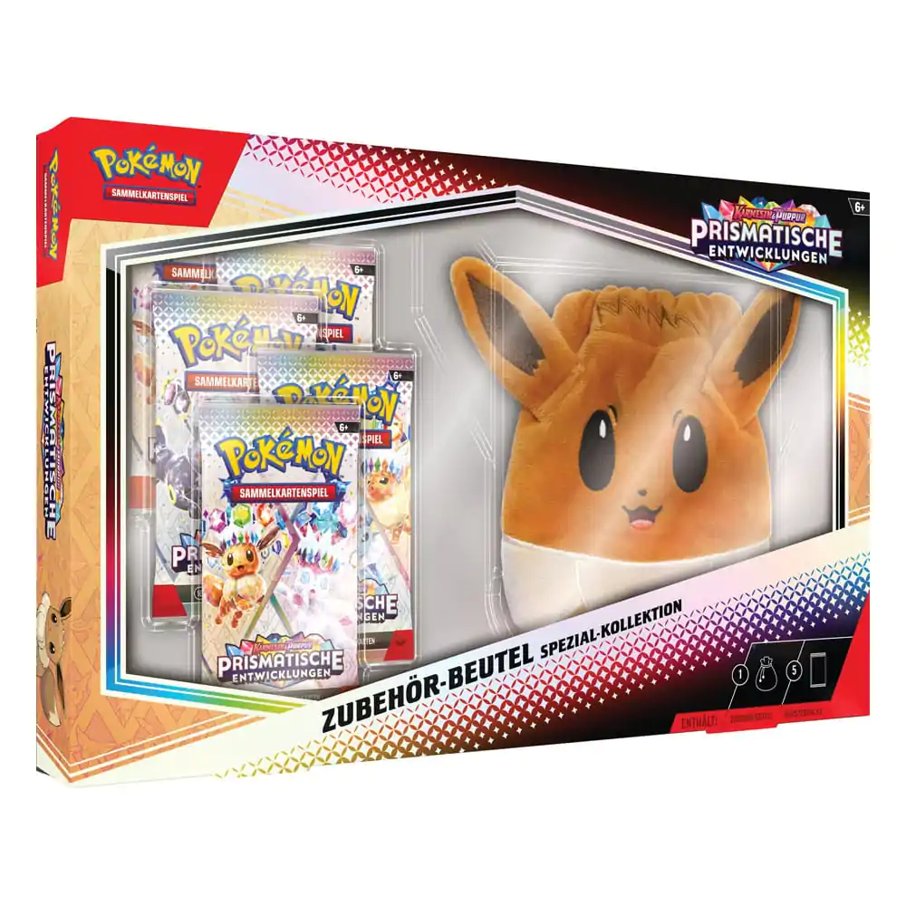 Pokémon TCG Accessory Pouch Collection Evoli *Německá verze* - Pouzdro na příslušenství fotografii produktu