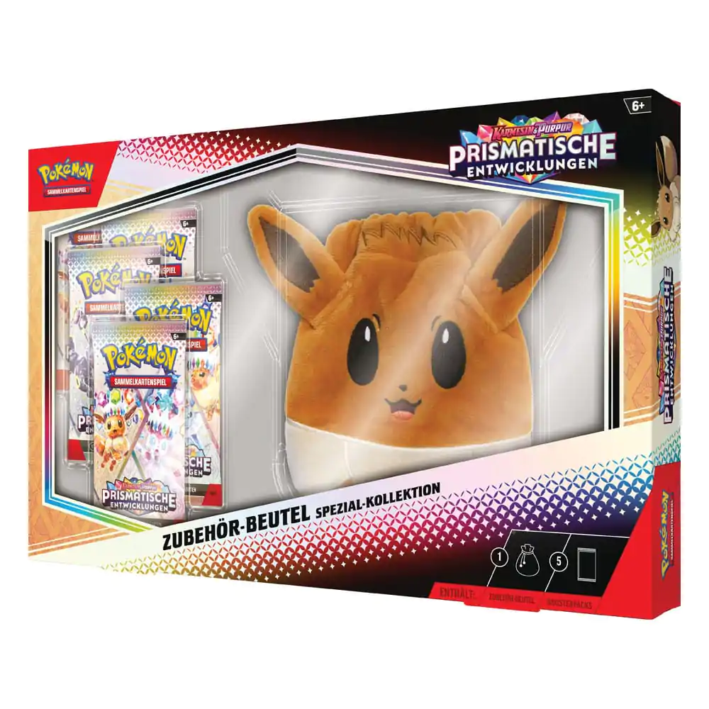 Pokémon TCG Accessory Pouch Collection Evoli *Německá verze* - Pouzdro na příslušenství fotografii produktu