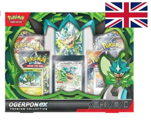 Pokémon TCG Ogerpon EX Prémiová Kolekce 2024 *English Version* fotografii produktu