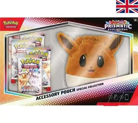 Pokémon TCG Scarlet & Violet 08.5 Prismatic Evolutions Eevee Accessory Pouzdro Collection *English Version* fotografii produktu