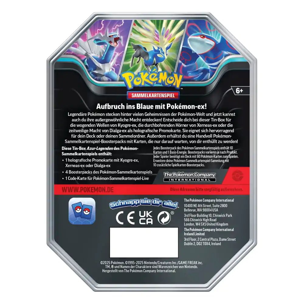 Pokémon TCG Plechovka 118 Dialga 2025 *German Version* fotografii produktu