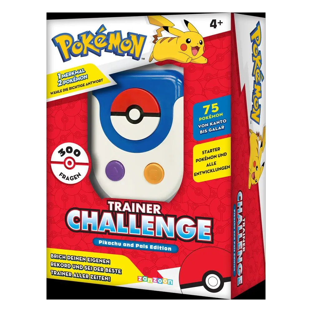 Pokémon Trainer Challenge Pikachu and Pals Edition německá verze fotografii produktu