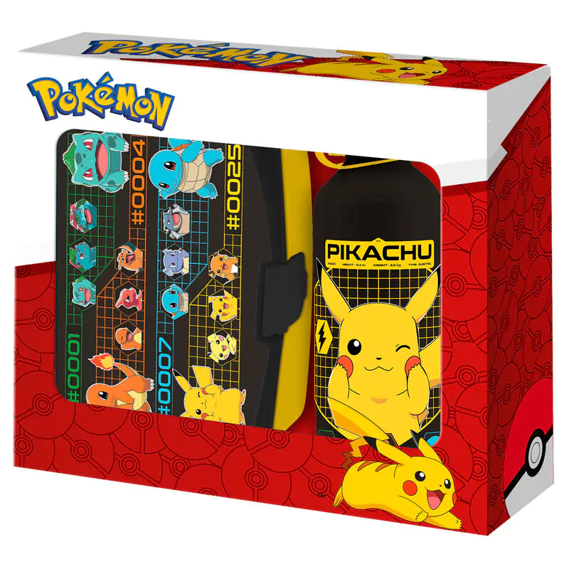 Pokemon lunch box + sada hliníkové láhve 500 ml fotografii produktu