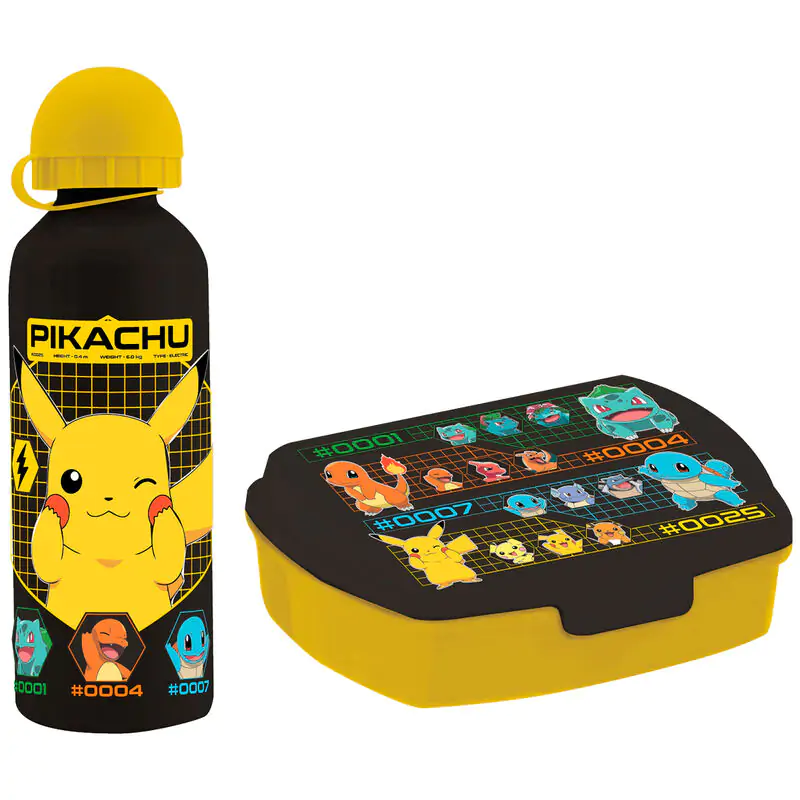 Pokemon lunch box + sada hliníkové láhve 500 ml fotografii produktu