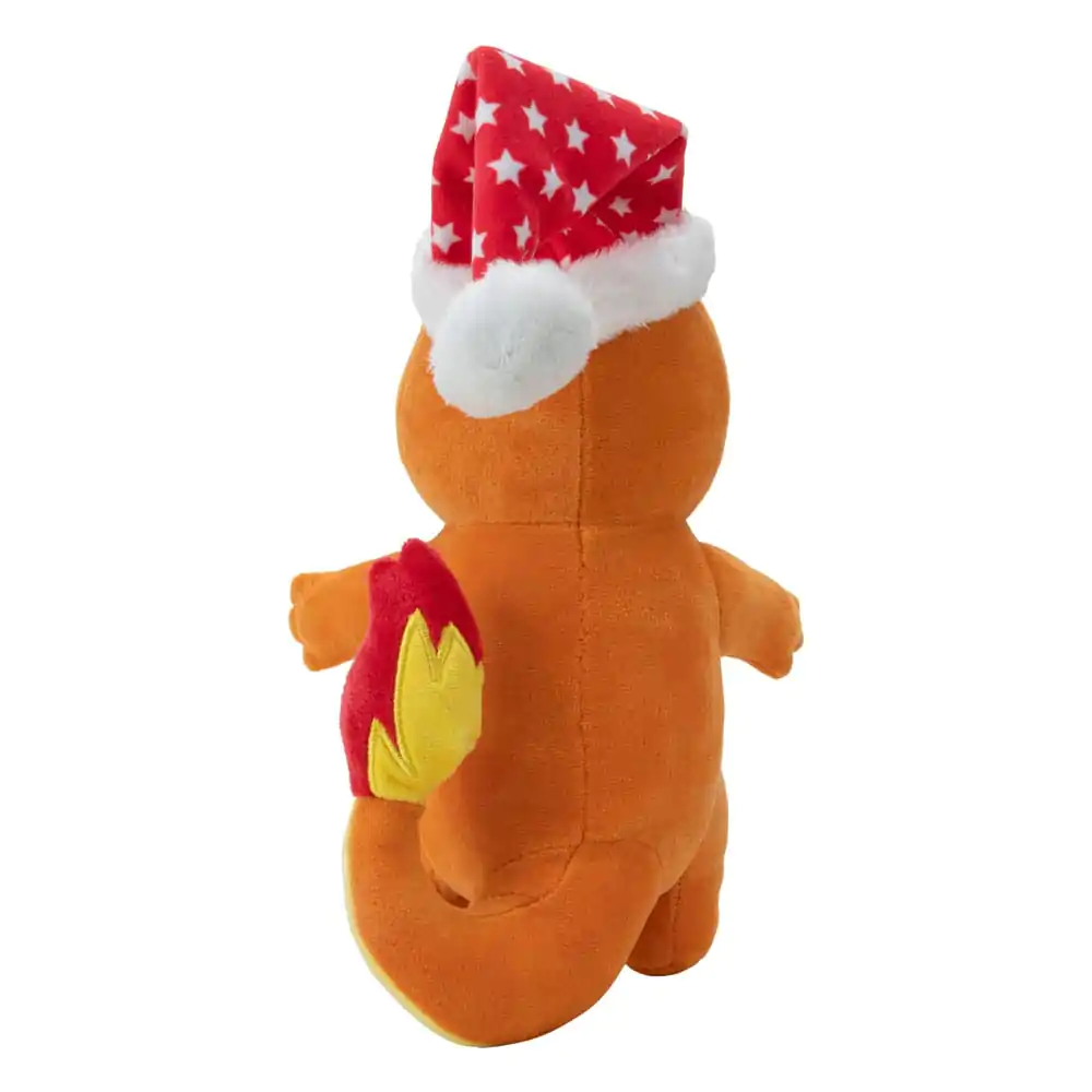 Plyšová figurka Pokémon Zimní Charmander s vánoční čepicí 20 cm fotografii produktu