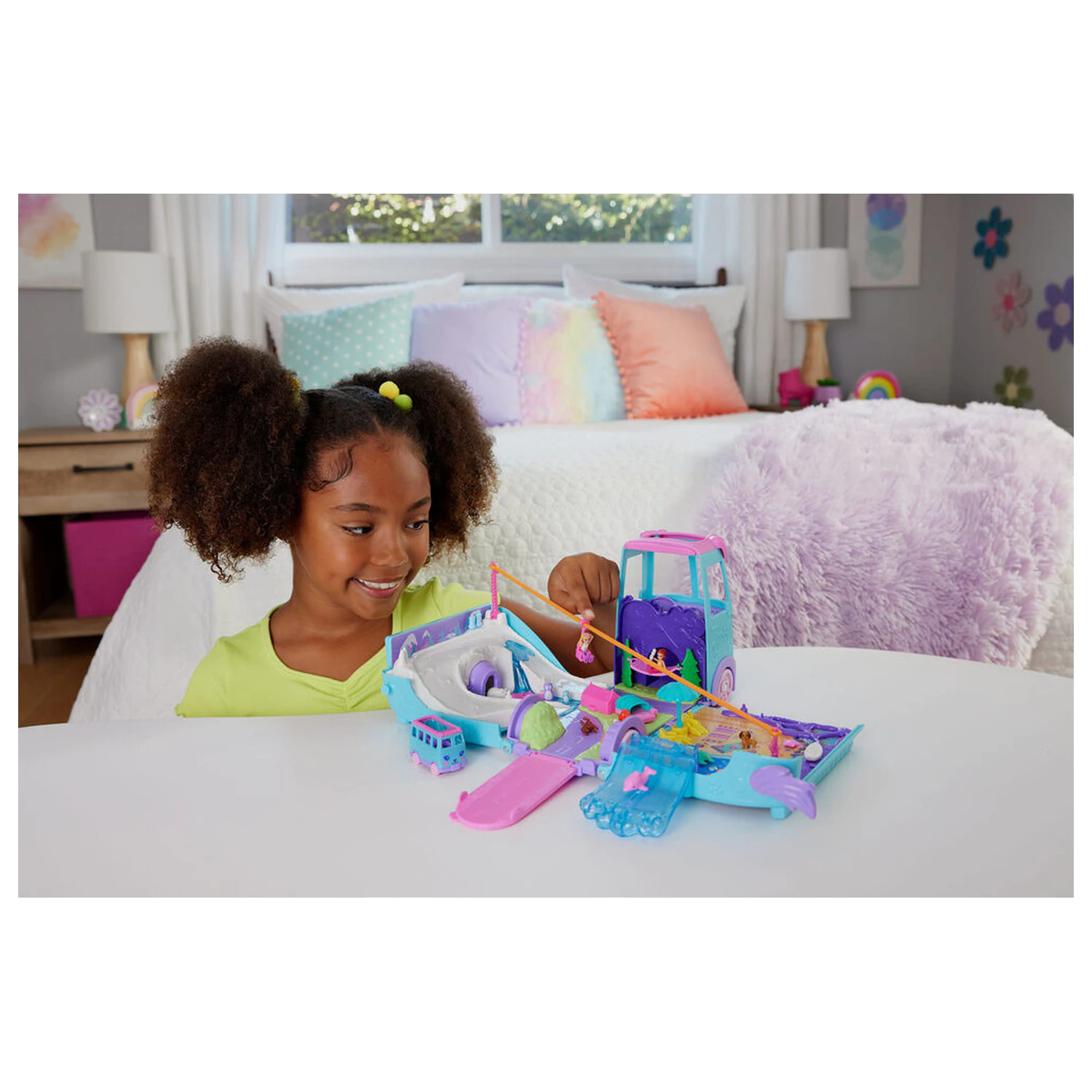 Polly Pocket Animal Adventure Van herní set fotografii produktu