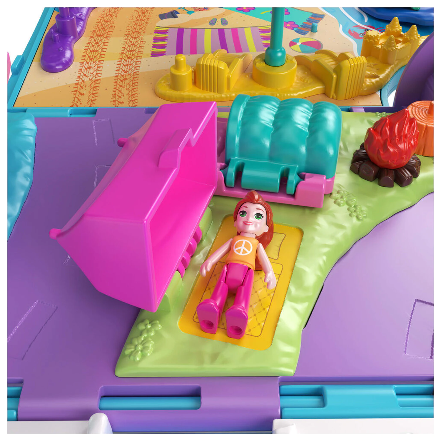 Polly Pocket Animal Adventure Van herní set fotografii produktu