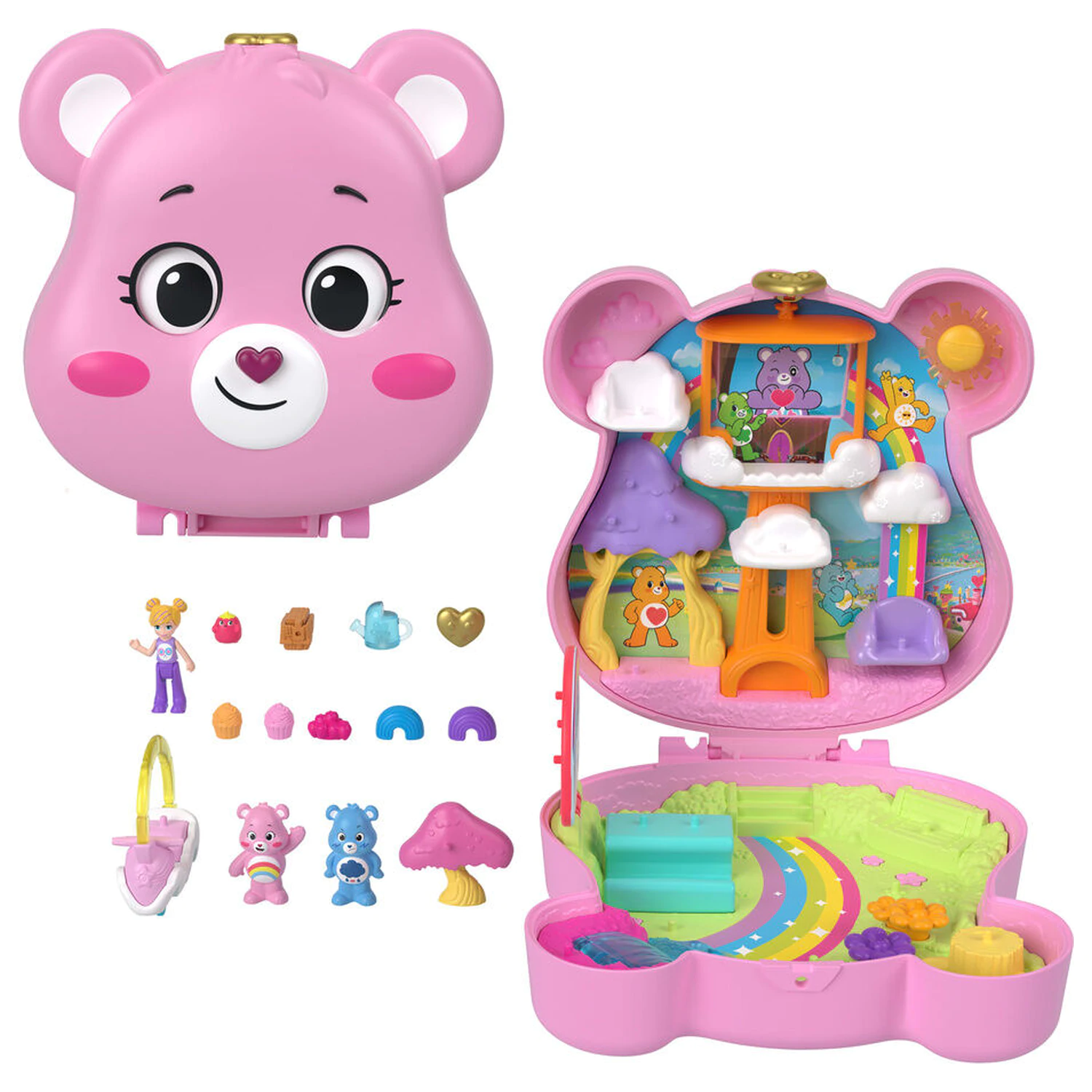 Polly Pocket Care Bears truhla hrací set fotografii produktu