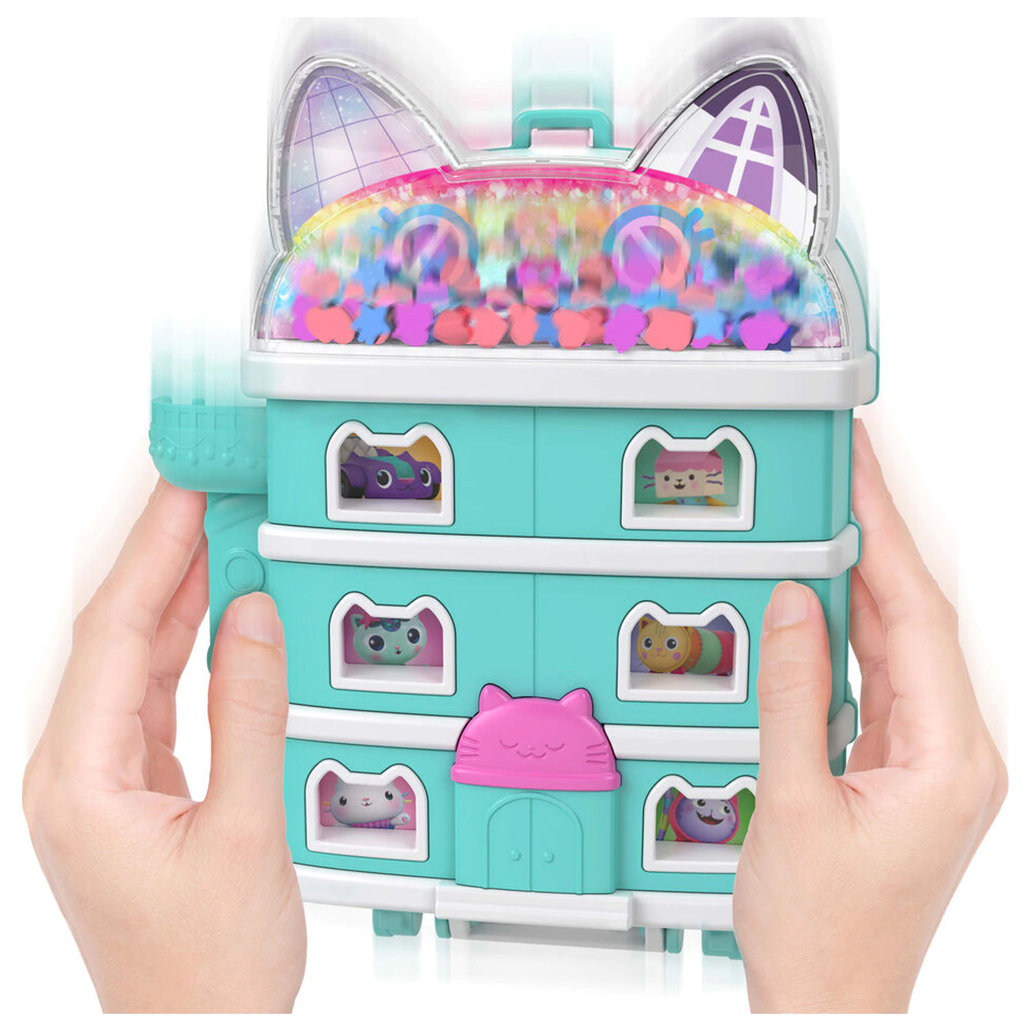 Polly Pocket Gabbys Dollhouse truhla hrací sada fotografii produktu
