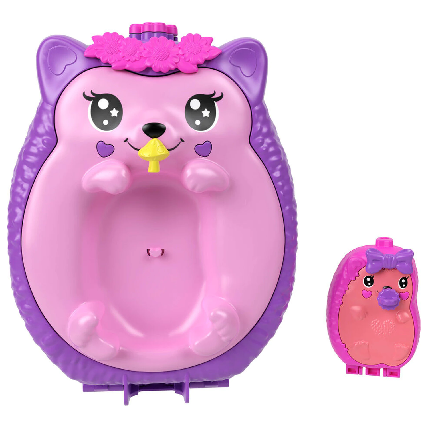 Polly Pocket Mama Hedgehog and Baby hrací sada fotografii produktu