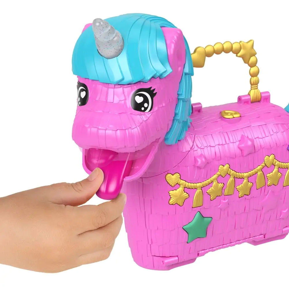 Polly Pocket Partyland Unicorn truhla sada na hraní fotografii produktu