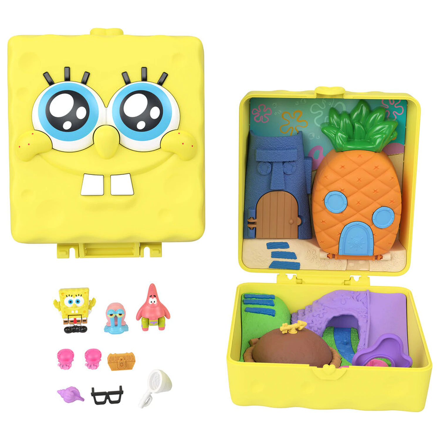 Polly Pocket SpongeBob truhla hrací sada fotografii produktu