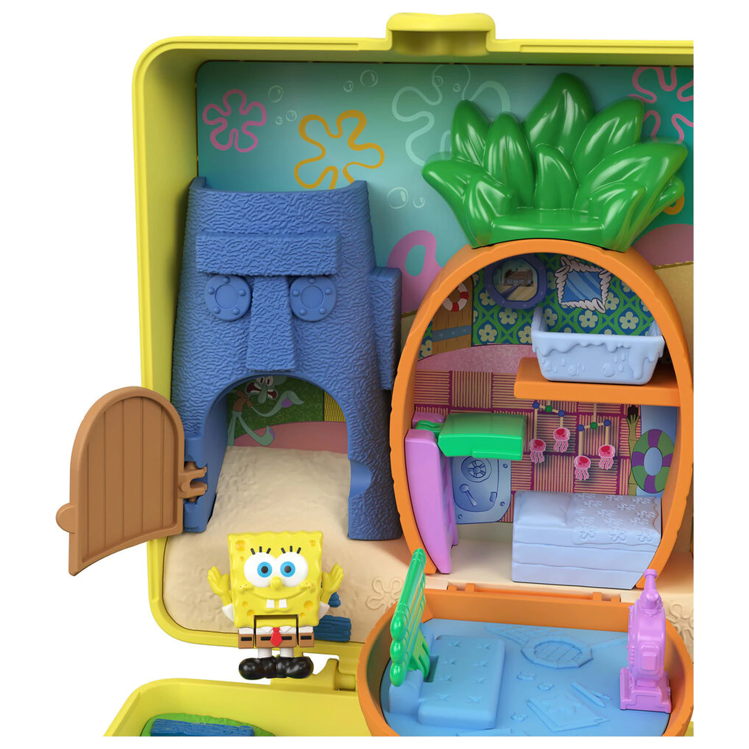 Polly Pocket SpongeBob truhla hrací sada fotografii produktu