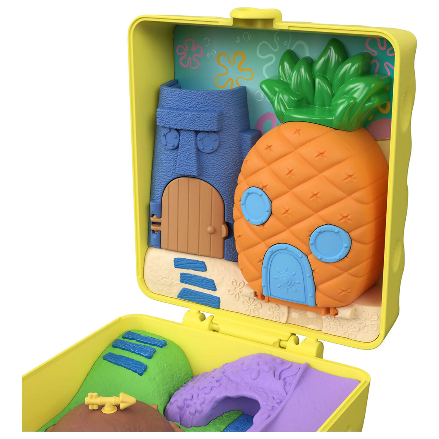 Polly Pocket SpongeBob truhla hrací sada fotografii produktu