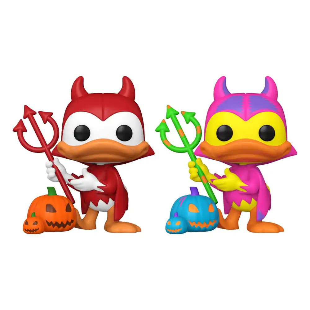 Pop! Disney: Devil Donald with Blacklight Chase  5 + 1 Set fotografii produktu