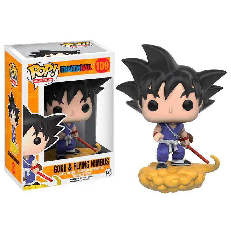Dragon Ball Z POP! Animation Vinylová figurka Goku a Létající Nimbus 9 cm fotografii produktu