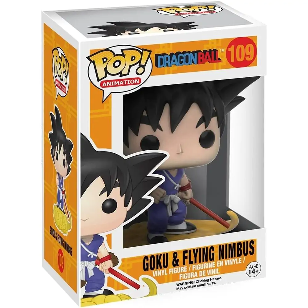 Dragon Ball Z POP! Animation Vinylová figurka Goku a Létající Nimbus 9 cm fotografii produktu