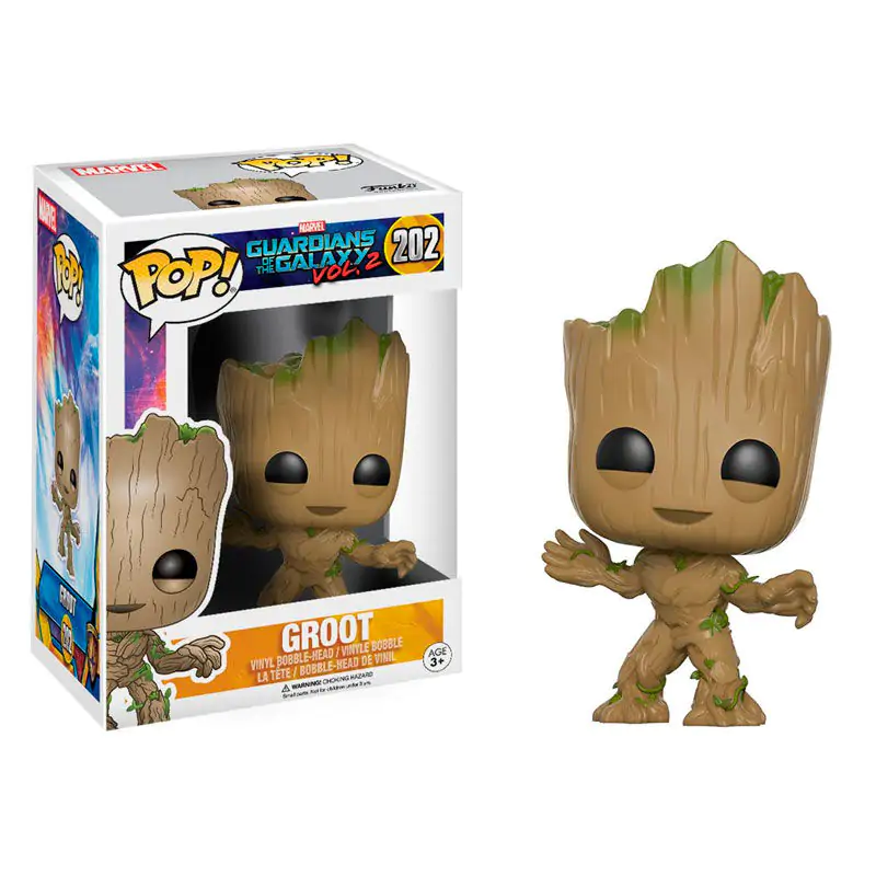 Guardians of the Galaxy Vol. 2 POP! Marvel vinylová figurka Young Groot 9 cm fotografii produktu