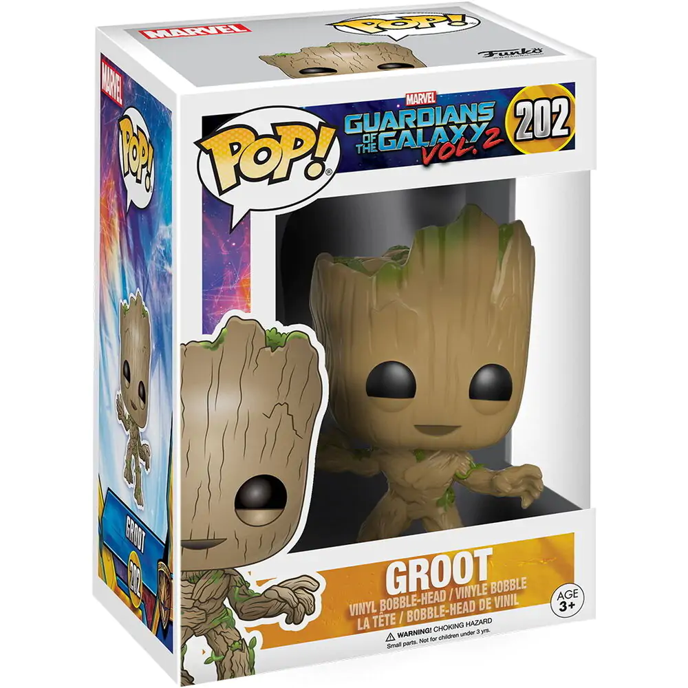 Guardians of the Galaxy Vol. 2 POP! Marvel vinylová figurka Young Groot 9 cm fotografii produktu