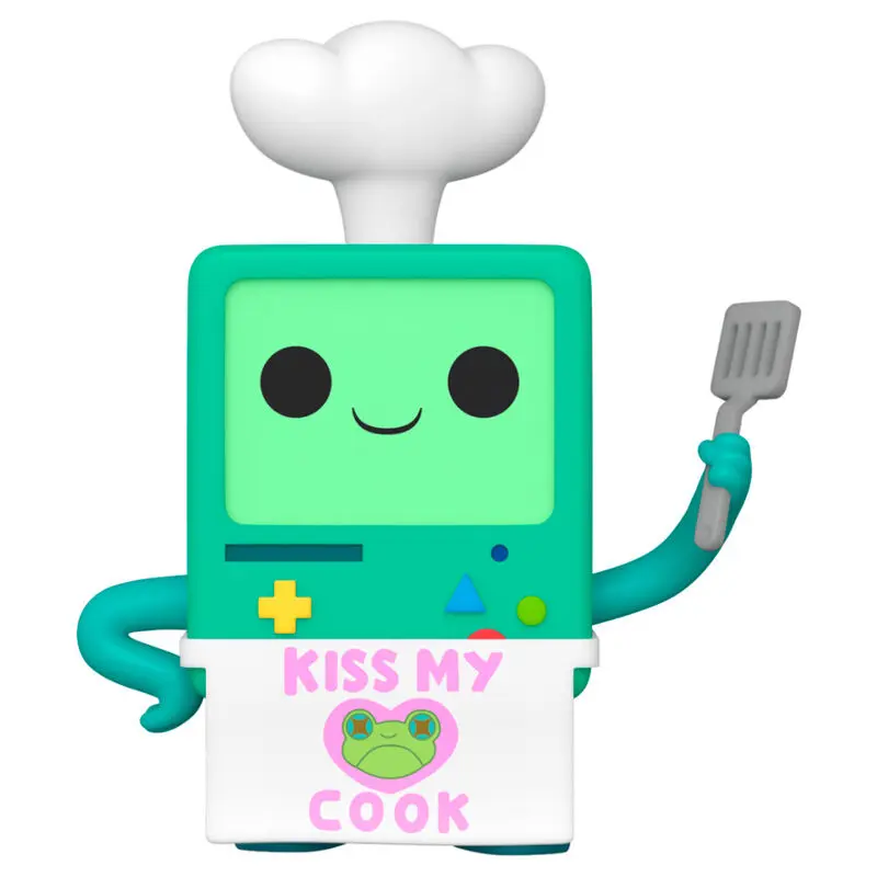Adventure Time POP! Animation Vinyl figurka BMO Kiss my Cook 9 cm fotografii produktu