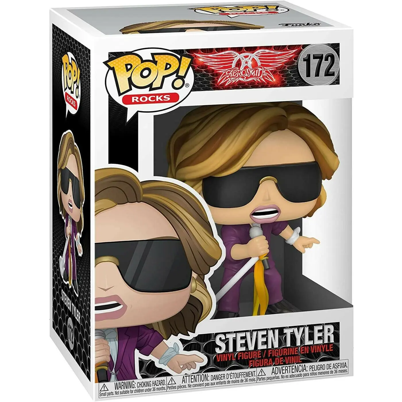 Aerosmith POP! Rocks Vinylová figurka Steven Tyler 9 cm fotografii produktu