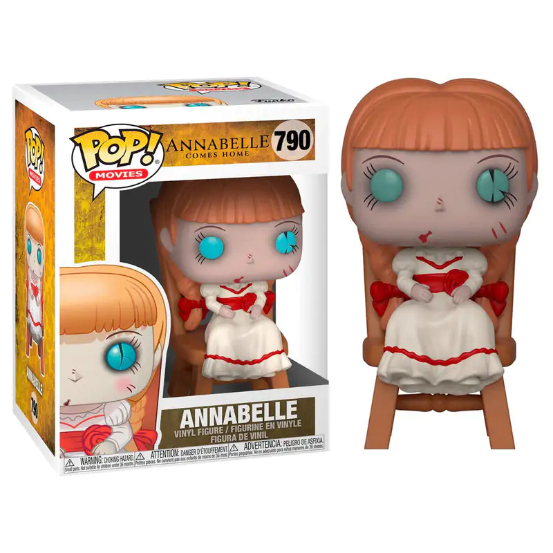 The Conjuring POP! Movies vinylová figurka Annabelle na židli 9 cm fotografii produktu