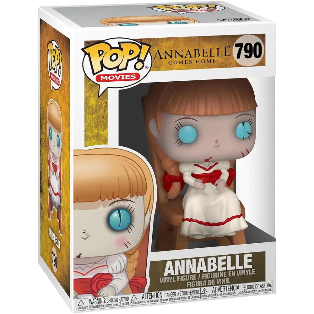 The Conjuring POP! Movies vinylová figurka Annabelle na židli 9 cm fotografii produktu