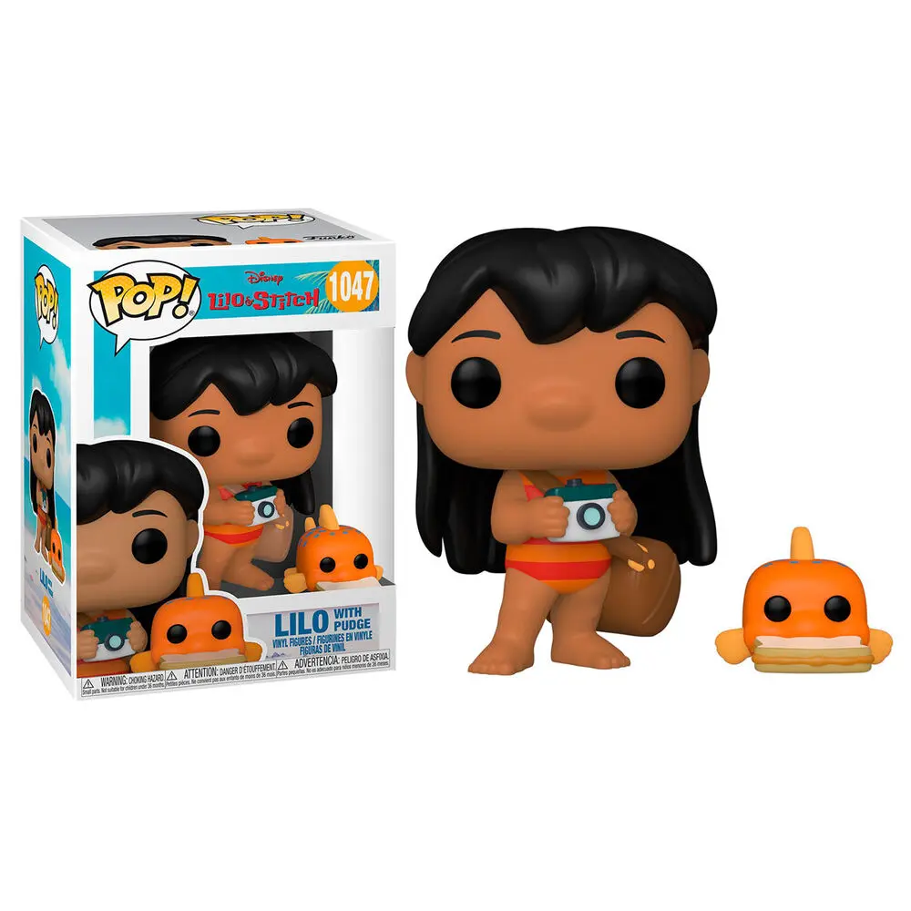 Lilo & Stitch POP! & Buddy vinylová figurka Lilo s Pudge 9 cm fotografii produktu