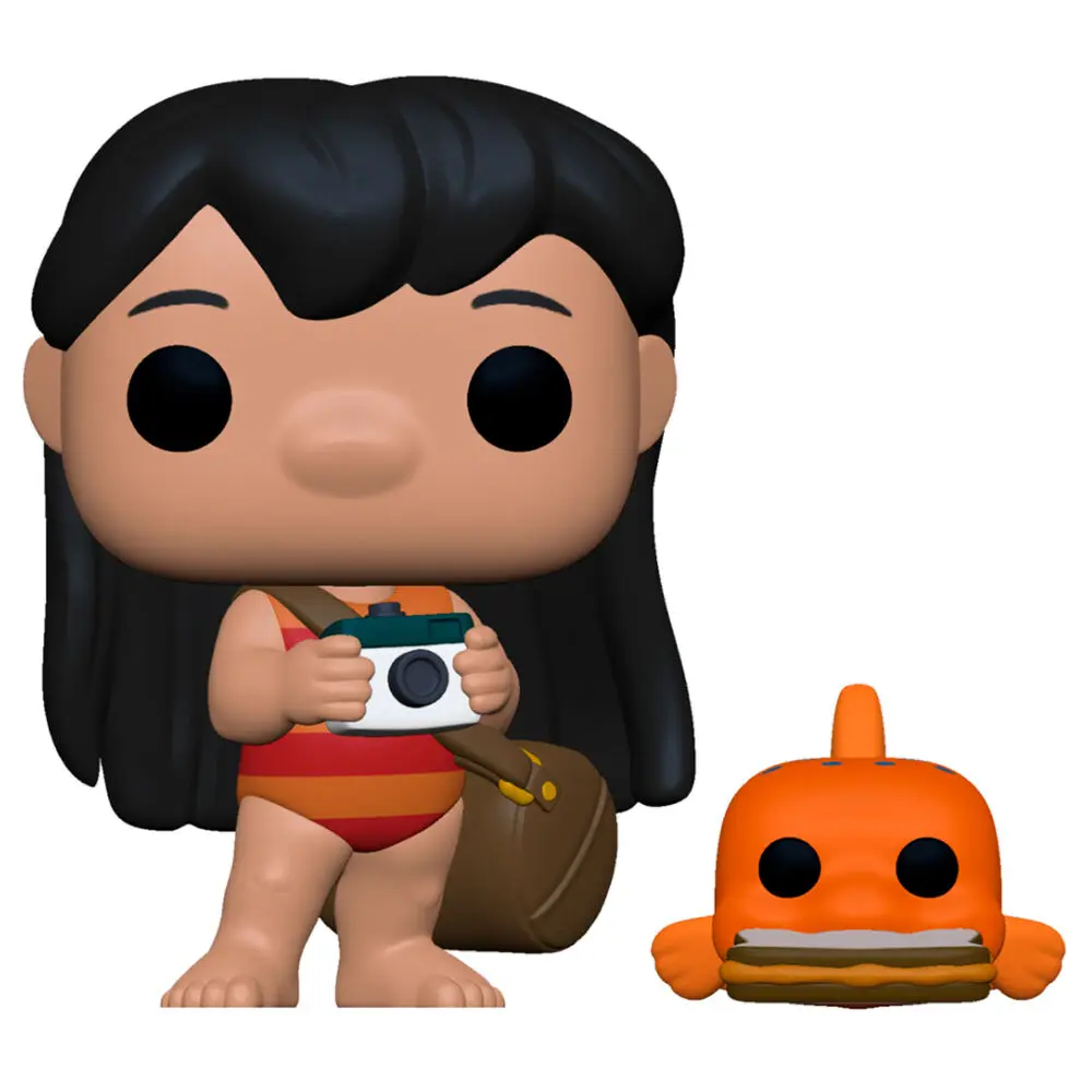 Lilo & Stitch POP! & Buddy vinylová figurka Lilo s Pudge 9 cm fotografii produktu