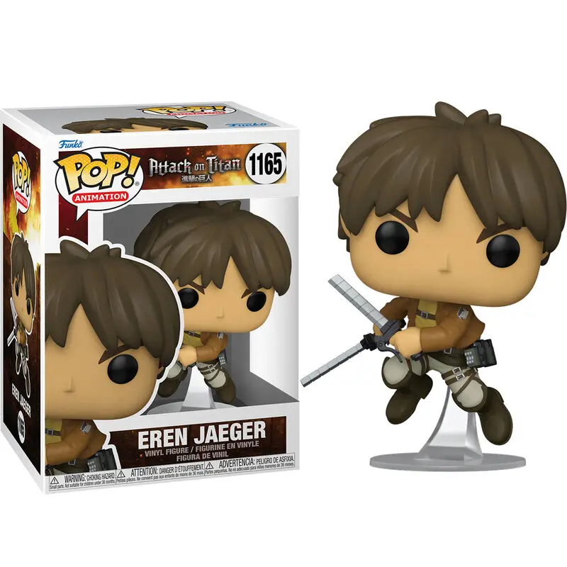 Attack on Titan POP! Animation Vinylová figurka Eren Yeager 9 cm fotografii produktu