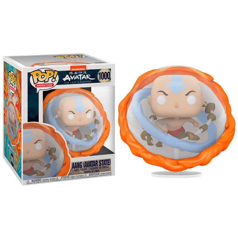 Avatar The Last Airbender Oversized POP! Vinyl Figure Aang All Elements 15 cm Figurka fotografii produktu