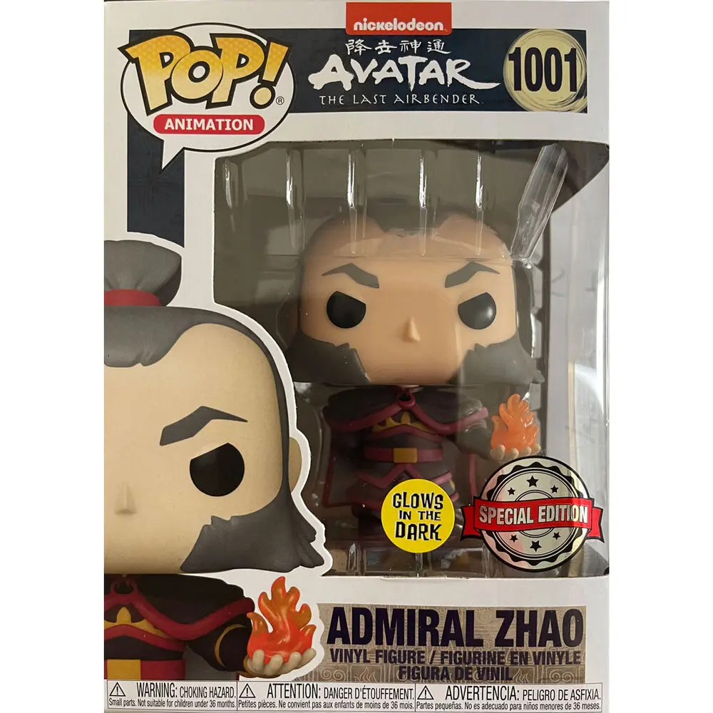 POP figurka Avatar Admirál Zhao s Ohnivou koulí Exkluzivně fotografii produktu