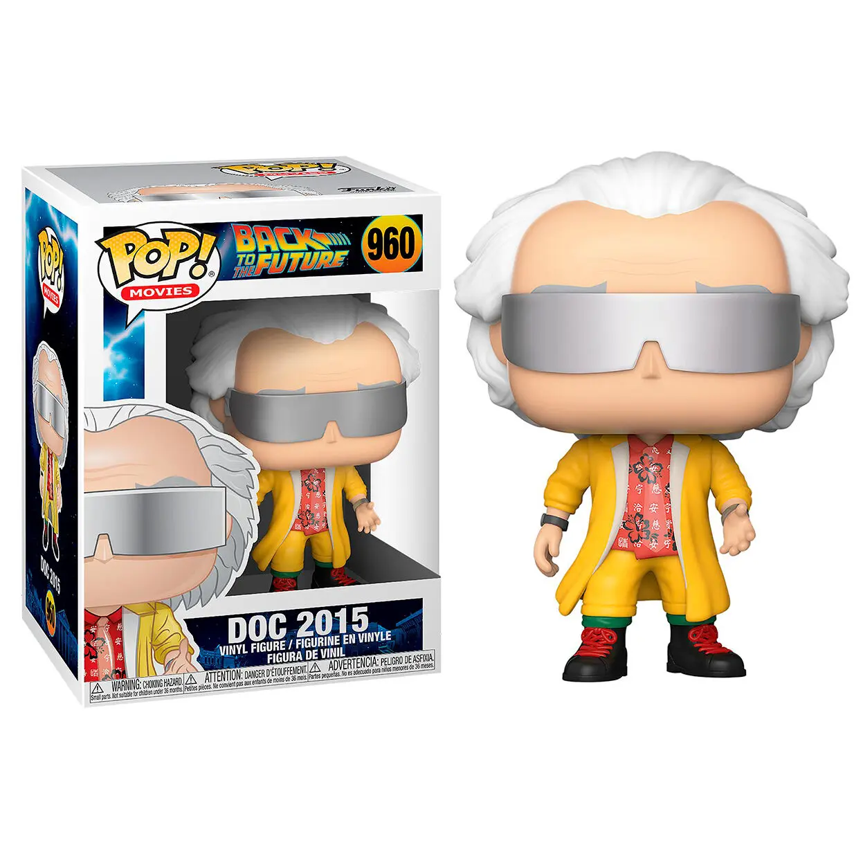 Back to the Future POP! Vinylová figurka Doc 2015 9 cm [POŠKOZENÝ OBAL] fotografii produktu