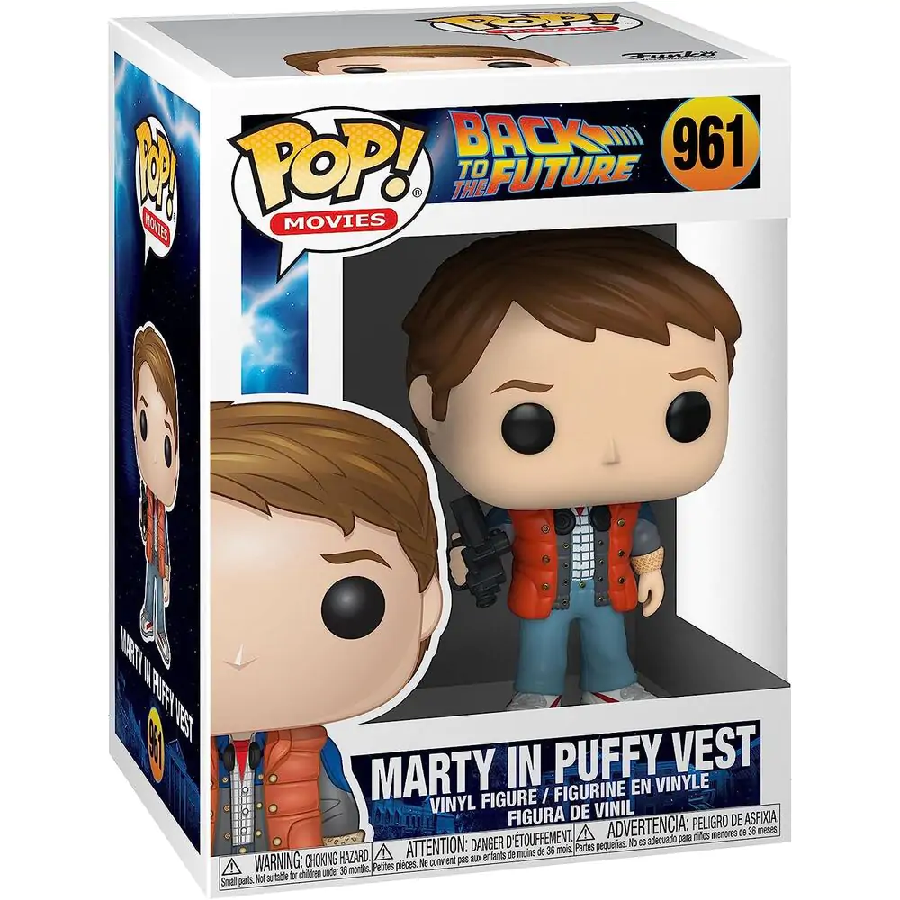 Back to the Future POP! vinylová figurka Marty v péřové vestě 9 cm fotografii produktu