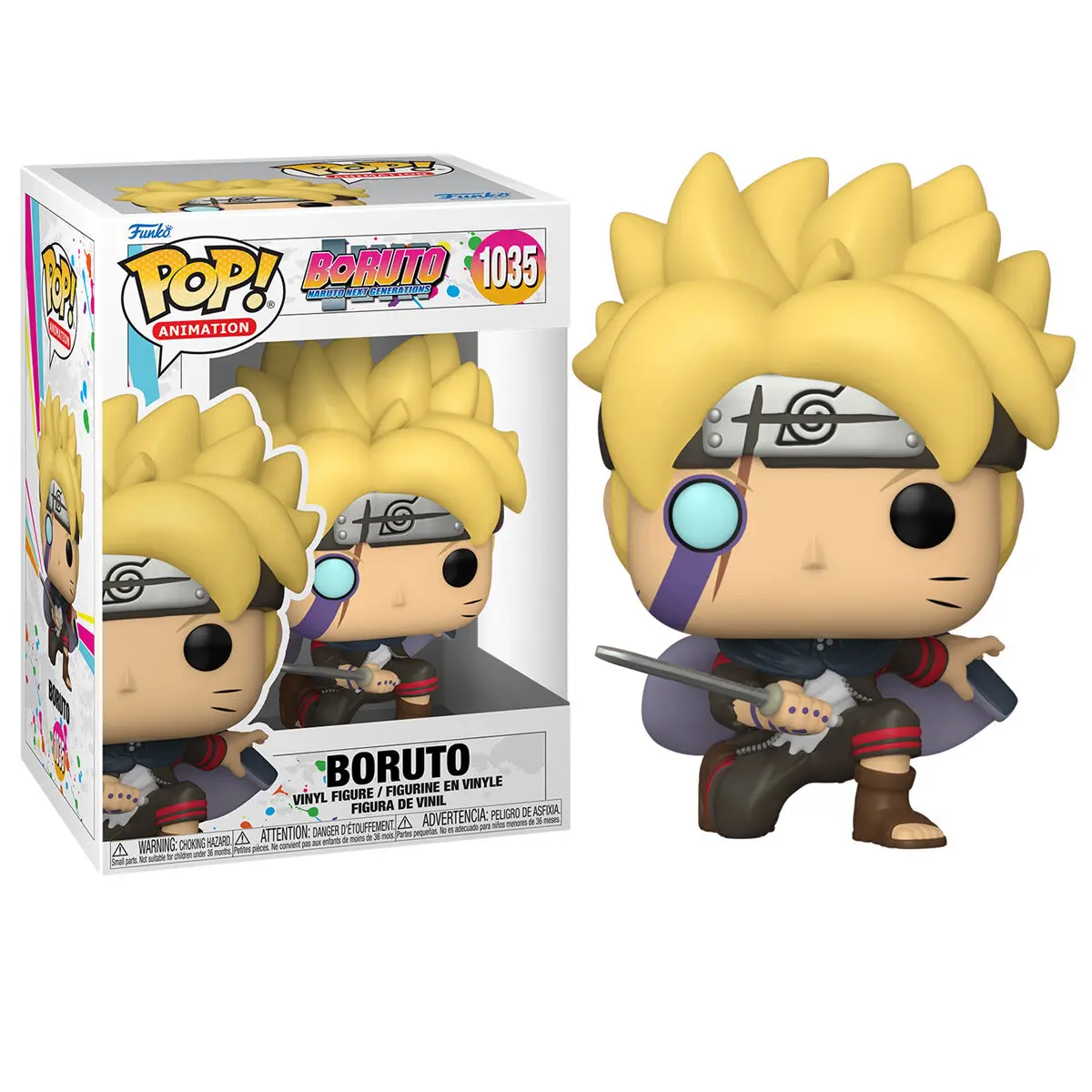 Boruto: Naruto Next Generations POP! Animation vinylová figurka Boruto Uzumaki s Marks 9 cm fotografii produktu