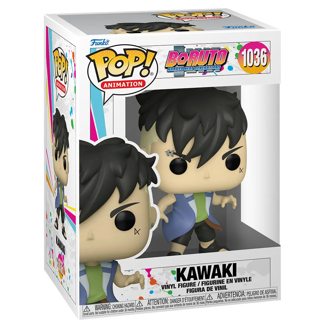 Boruto: Naruto Next Generations POP! Animation vinylová figurka Kawaki 9 cm fotografii produktu