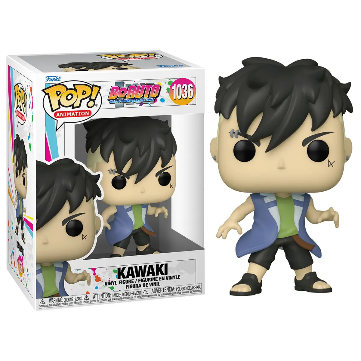 Boruto: Naruto Next Generations POP! Animation vinylová figurka Kawaki 9 cm fotografii produktu