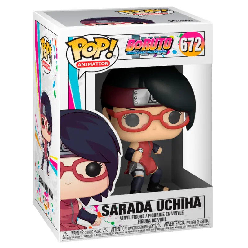 Boruto: Naruto Next Generations POP! Animation vinylová figurka Sarada Uchiha 9 cm fotografii produktu