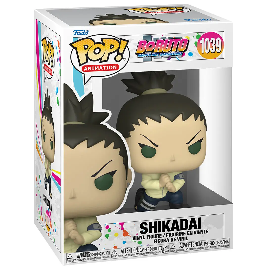 Boruto: Naruto Next Generations POP! Animation vinylová figurka Shikadai 9 cm fotografii produktu