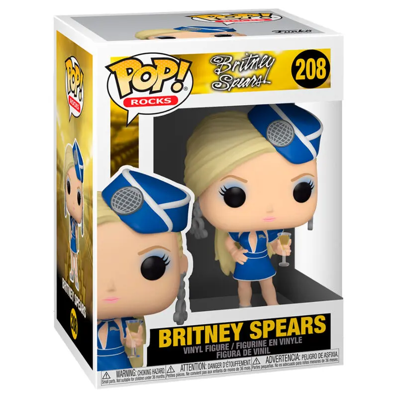 Britney Spears POP! Rocks Vinylová figurka Letuška 9 cm fotografii produktu